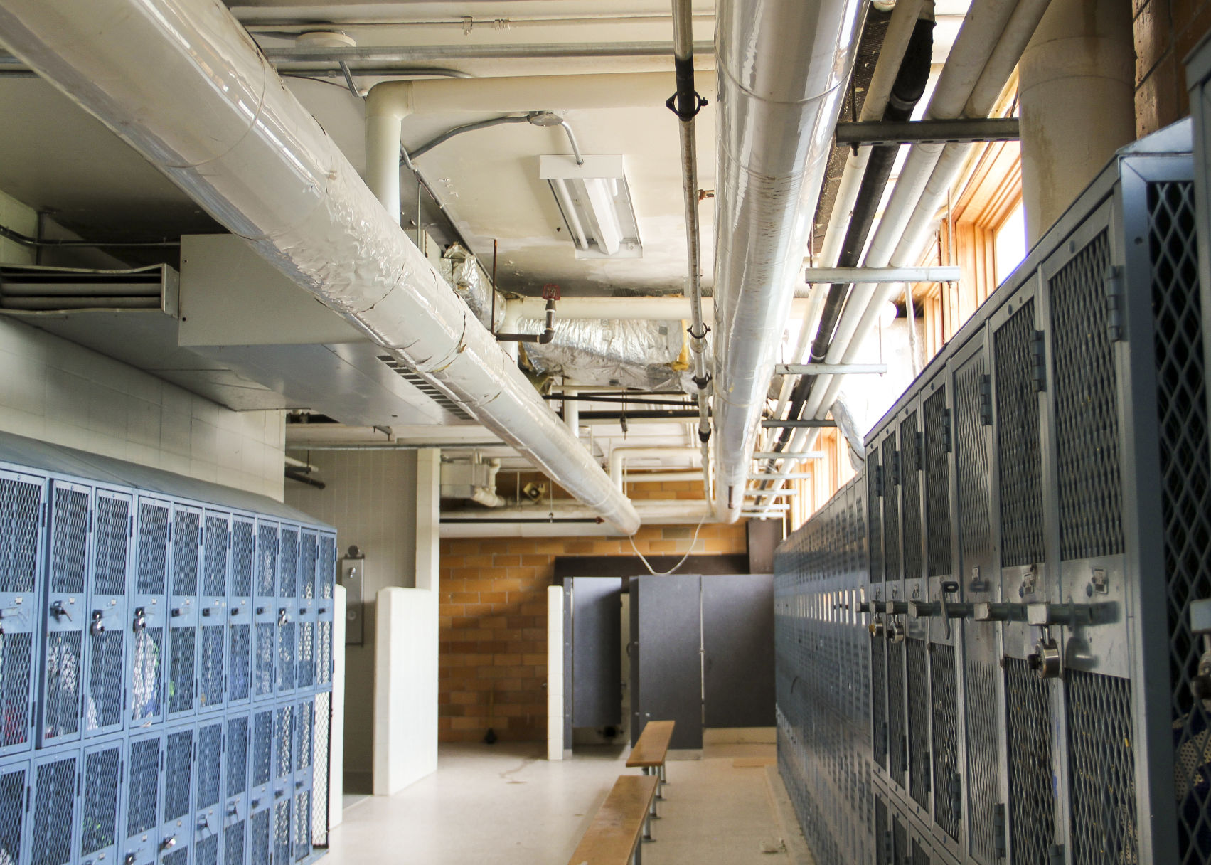 Locker room